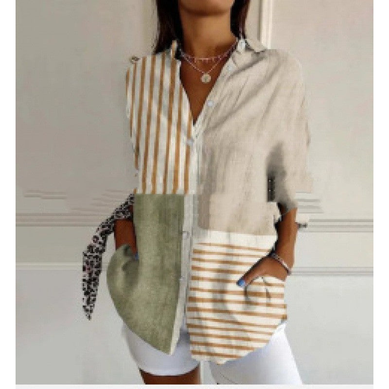 Women's Long Shirt For Summer In Europe And America