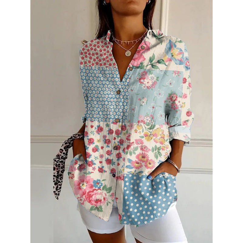 Women's Long Shirt For Summer In Europe And America