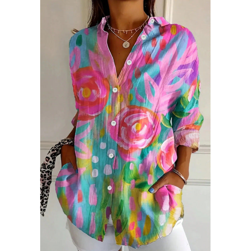 Women's Long Shirt For Summer In Europe And America