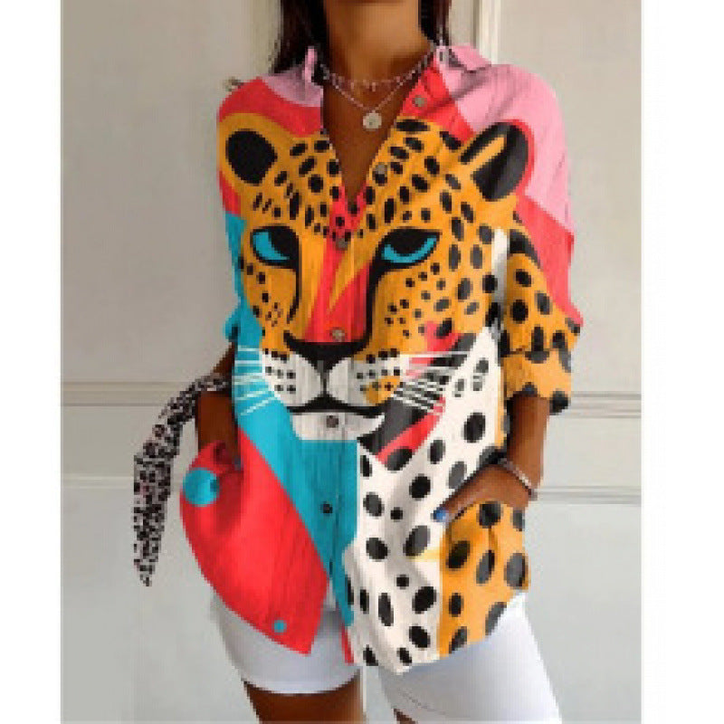 Women's Long Shirt For Summer In Europe And America