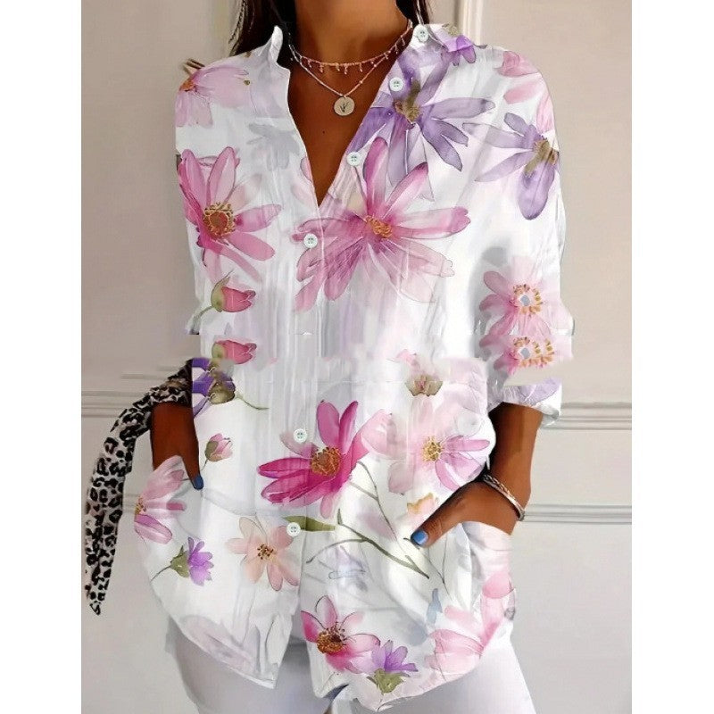 Women's Long Shirt For Summer In Europe And America